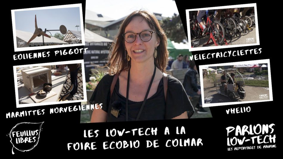Les Low-Tech à la Foire EcoBio de Colmar – #PARLONSLOWTECH : image à la une