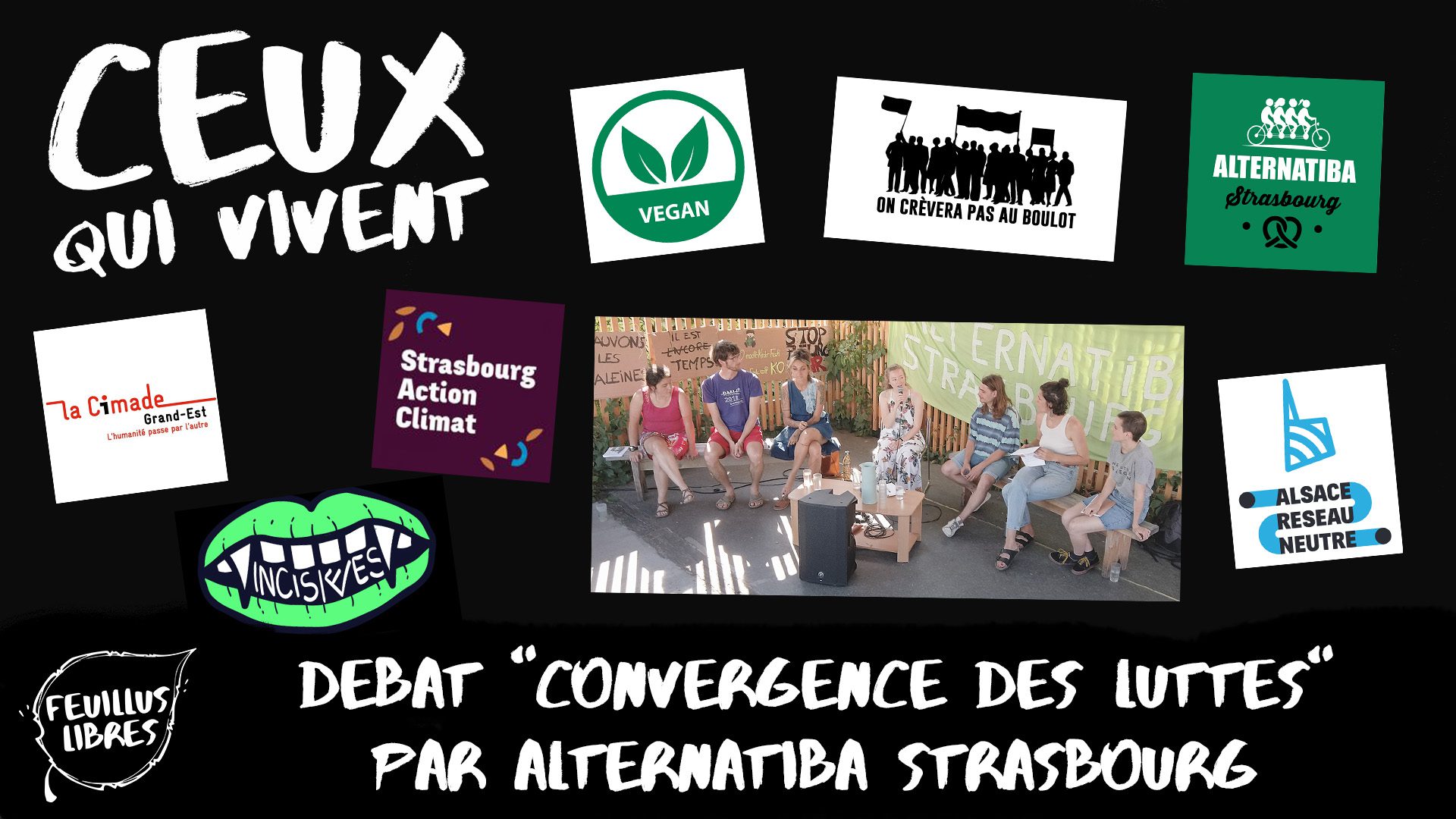 Débat « Convergence des Luttes » à Strasbourg ! : image à la une